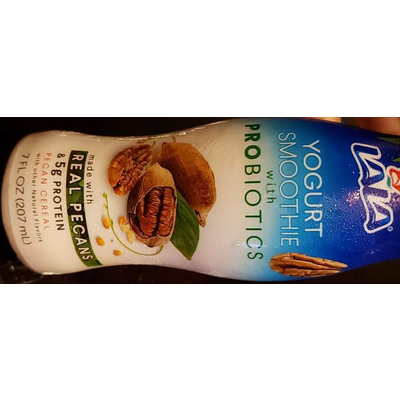 Yogurt Smoothie with Probiotics, Pecan Cereal