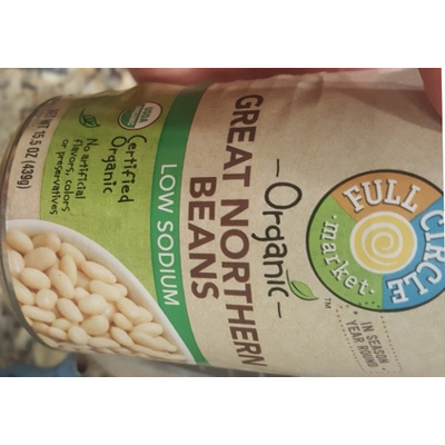Great Northern Beans, Organic, Low Sodium