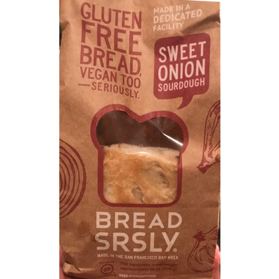 Gluten Free Bread, Sweet Onion Sourdough