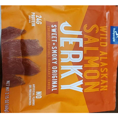 Wild Alaskan Salmon Jerky