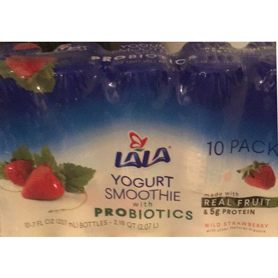 Yogurt Smoothie with Probiotics, Wild Strawberry