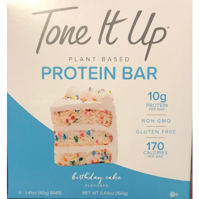 Plant Based Protein Bar, Birthday Cake