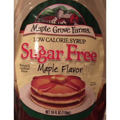 Calories In Sugar Free Maple Flavor Low Calorie Syrup From Maple Grove Farms