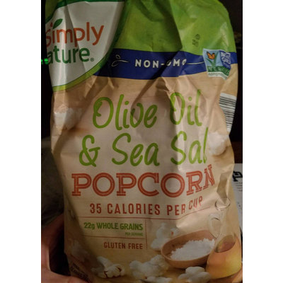 Popcorn, Olive Oil & Sea Salt