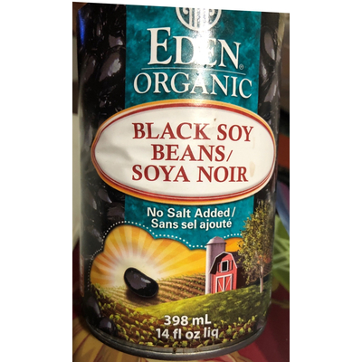 Black Soy Beans, No Salt Added