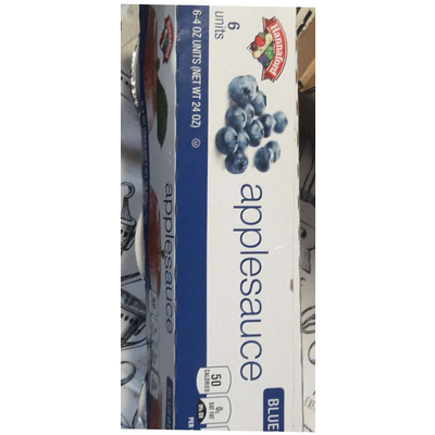 Applesauce, Blueberry