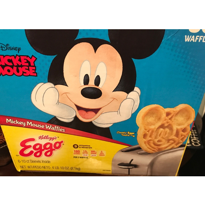 Waffles, Disney Mickey Mouse