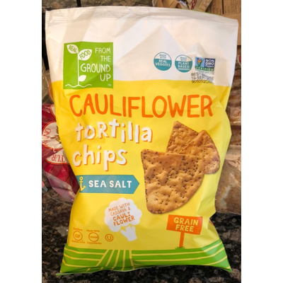 Cauliflower Tortilla Chips, Sea Salt