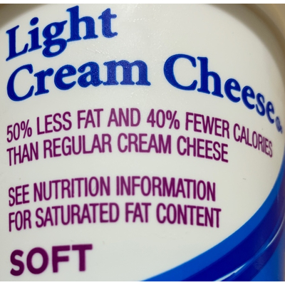 Light Cream Cheese, Soft