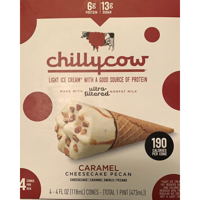 Light Ice Cream, Caramel Cheesecake Pecan