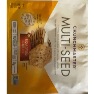 Multi-Seed Crackers, Roasted Garlic