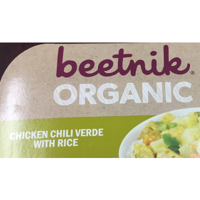 Organic Chicken Chili Verde with Rice