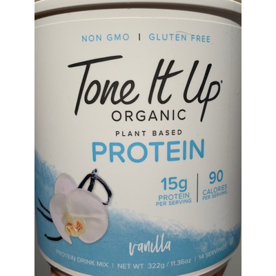 Plant Based Protein Drink Mix, Vanilla