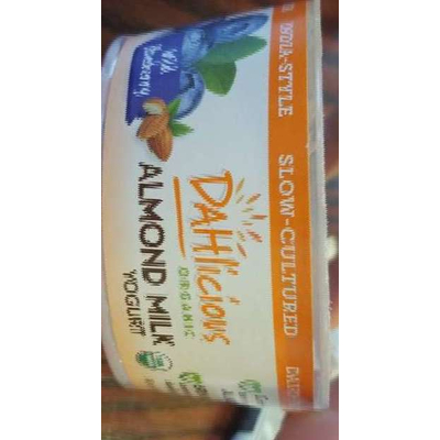 Almond Milk Yogurt with Blueberry