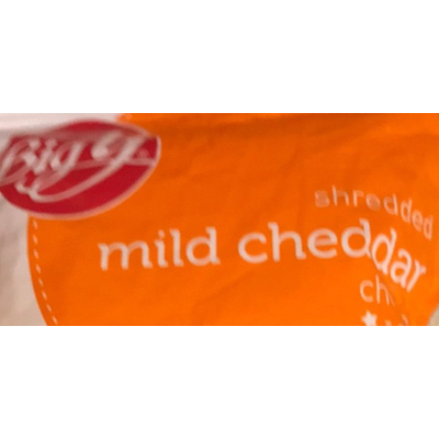 Mild Cheddar Cheese, Shredded