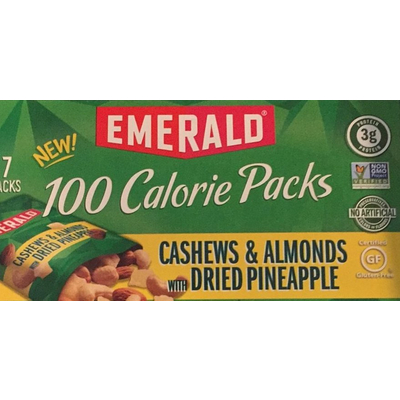 Cashews & Almonds, with Dried Pineapple