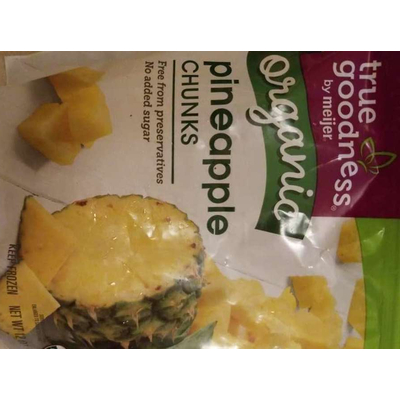 Pineapple Chunks, Organic