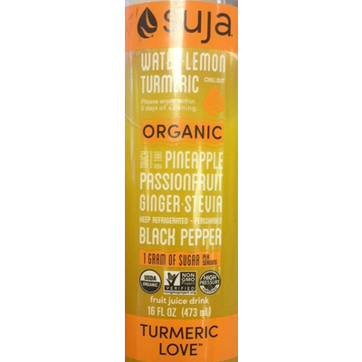 Fruit Juice Drink, Turmeric Love