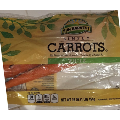 Carrots, Whole