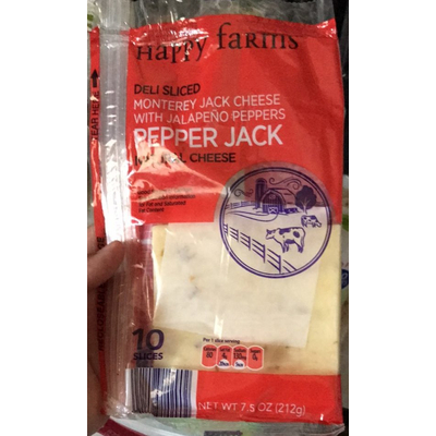 Pepper Jack Cheese, Deli Sliced