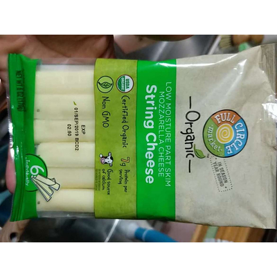 String Cheese, Low Moisture Part Skim Mozzarella Cheese