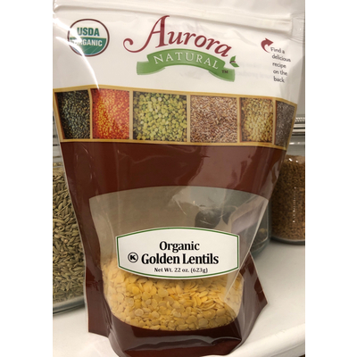 Golden Lentils, Organic