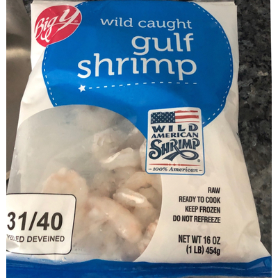 Gulf Shrimp, Wild Caught