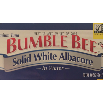 Solid White Albacore in Water