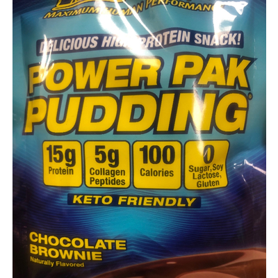 Power Pak Pudding, Chocolate Brownie