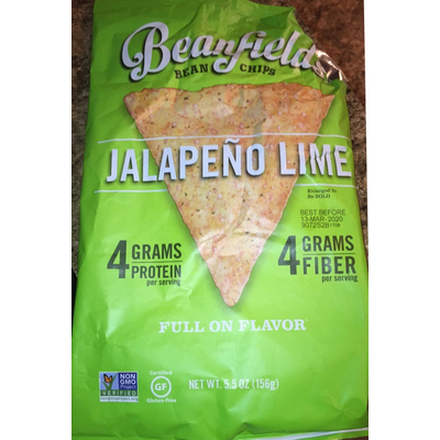 Bean Chips, Jalapeno Lime