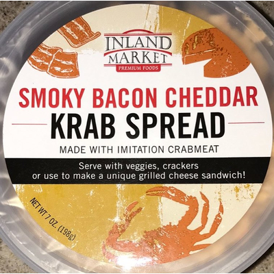 Krab Spread, Smoky Bacon Cheddar