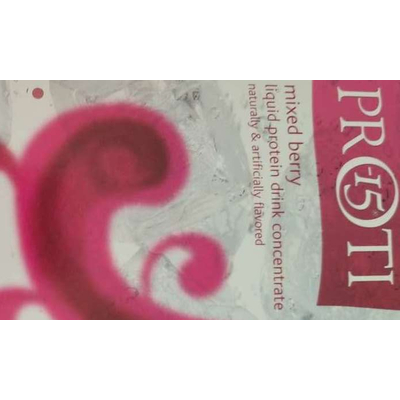 Mixed Berry Liquid Protein Drink Concentrate