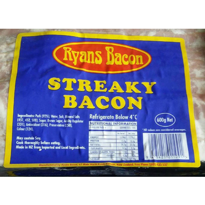 Streaky Bacon