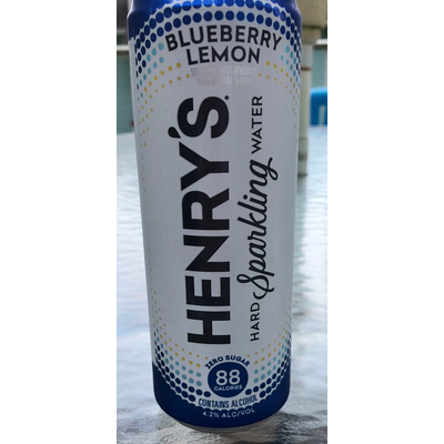 Hard Sparkling Water, Blueberry Lemon