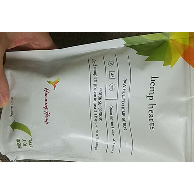 Hemp Hearts Protein Superfood, Raw Hulled Hemp Seeds