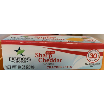 Sharp Cheddar Cheese Cracker Cuts