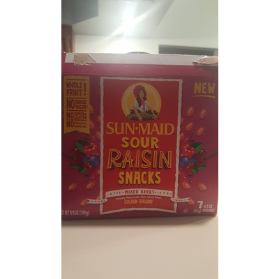 Sour Raisin Snacks