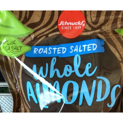 Whole Almonds, Roasted Salted