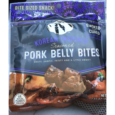 Pork Belly Bites, Korean Inspired Seasoned