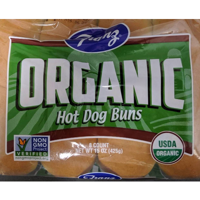 Organic Hot Dog Buns