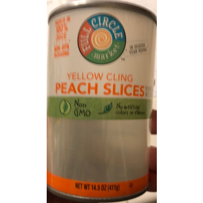 Yellow Cling Peach Slices