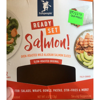 Oven- Roasted Wild Alaskan Salmon Slices