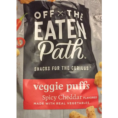Veggie Puffs Spicy Cheddar Flavored With Real Vegetables