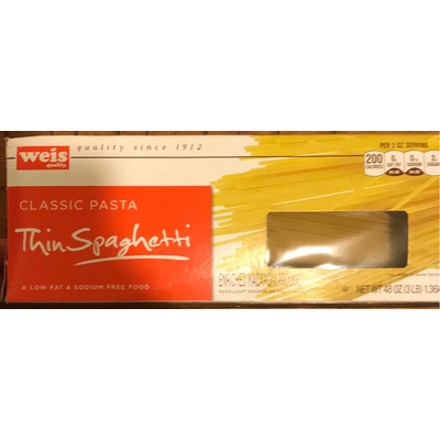Classic Pasta, Thin Spaghetti