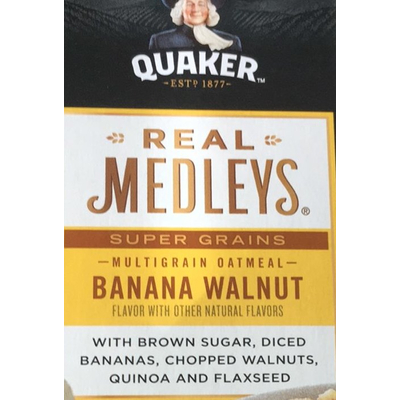 Real Medleys Multigrain Oatmeal Banana Walnut
