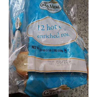 Hot Dog Enriched Rolls