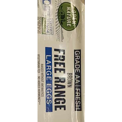 Brown Eggs, Free Range Large Grade AA