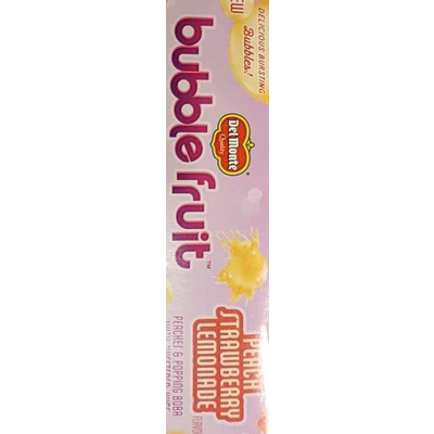 Bubble Fruit, Peach Strawberry Lemonade