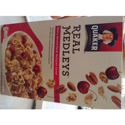 Real Medleys, Cherry Almond Pecan Multigrain Cereal