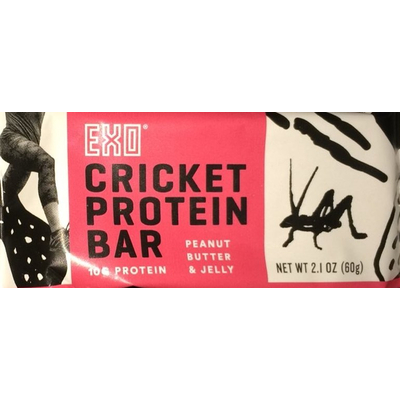 Cricket Protein Bar, Peanut Butter & Jelly